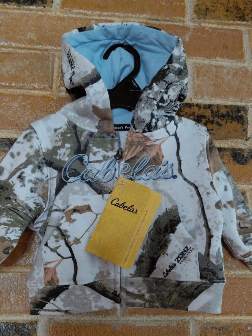 NWT Cabela's Infant Camoflage Hooded Sweatshirt